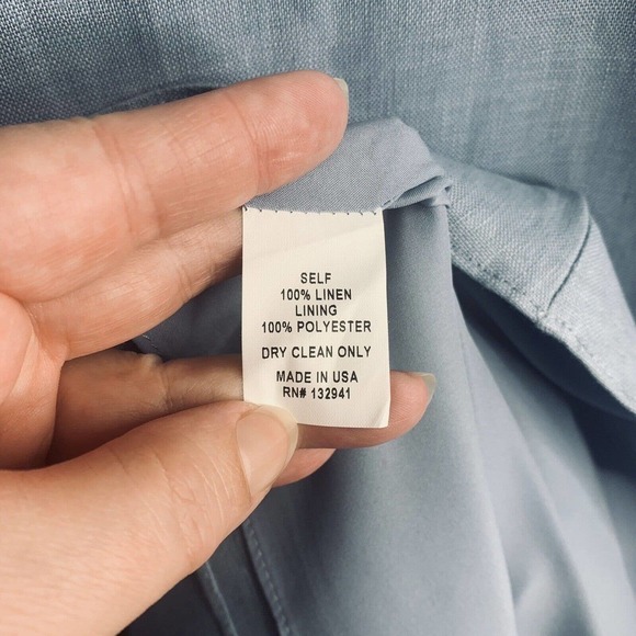 Amanda Uprichard Light Blue Midi Dress - Picture 9 of 13